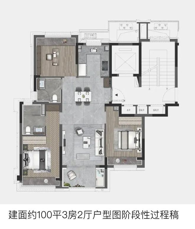 宅-普陀建发海阅首府样板间独家首发尊龙凯时上海建发海阅首府海派科技奢(图7)